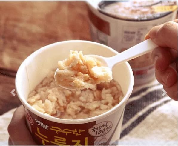 Ottogi Nurungi, Scorched Rice Bowl 오뚜기 옛날 구수한 누룽지, 2.11oz, 2 Pack