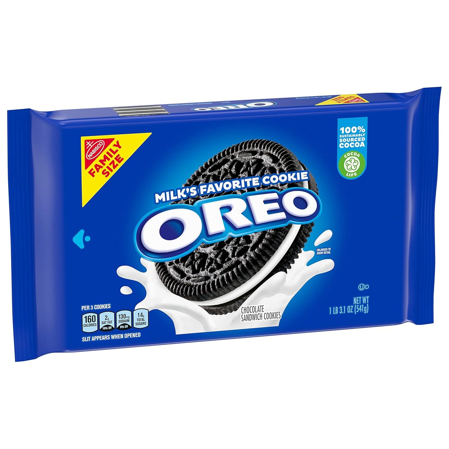 OREO Chocolate Sandwich Cookies, Family Size, 12 - 18.12 Ounce Packs (Pack of 12)