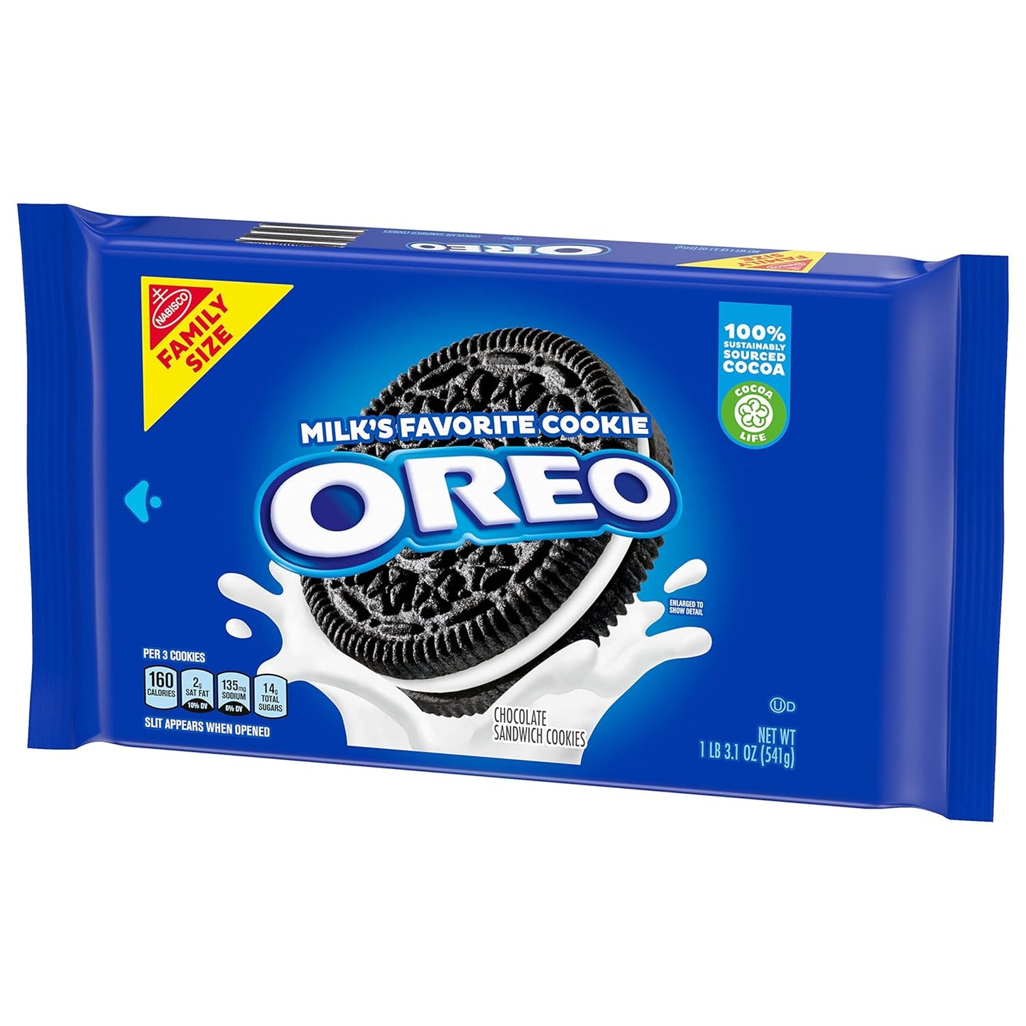 OREO Chocolate Sandwich Cookies, Family Size, 12 - 18.12 Ounce Packs (Pack of 12)