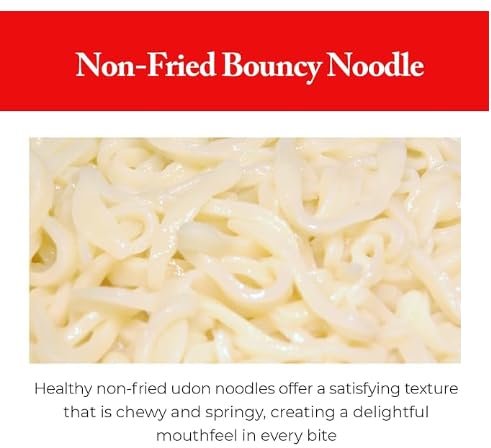 Wang, Kitsune Udon Noodle, 왕 유부우동 6볼 (7.76 oz,6 Pack)