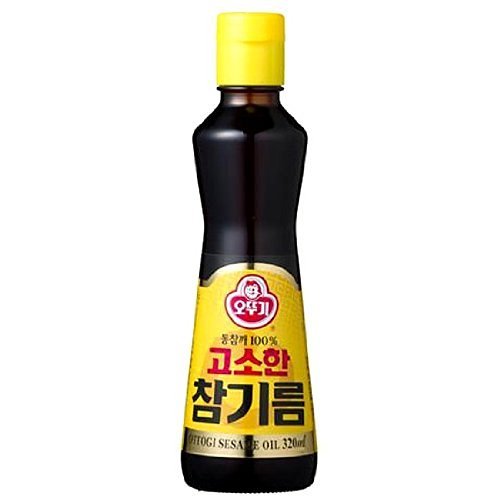 Ottogi sesame oil 320ml Korean food Korea seasoning Otogi, 오뚜기 통참깨 100% 고소한 참기름 320ml