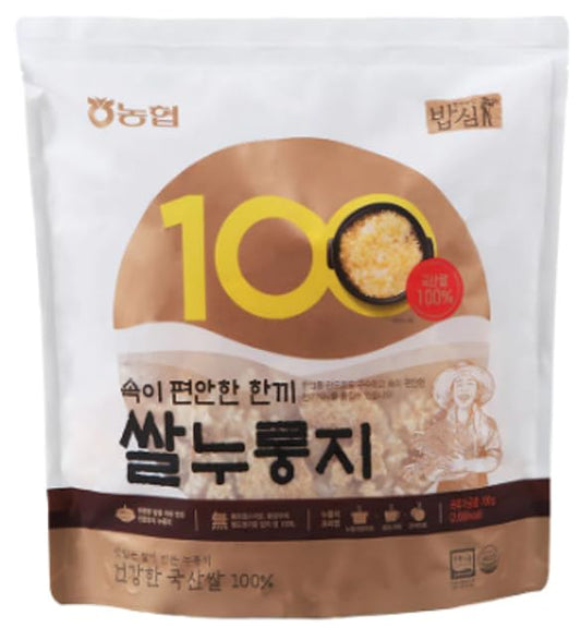 Nonghyup Scorched Rice Chip, Crust, Cracker, Snack, Meal - Nurungi - 농협 속이편한 한끼 쌀누룽지 (1.54lb)