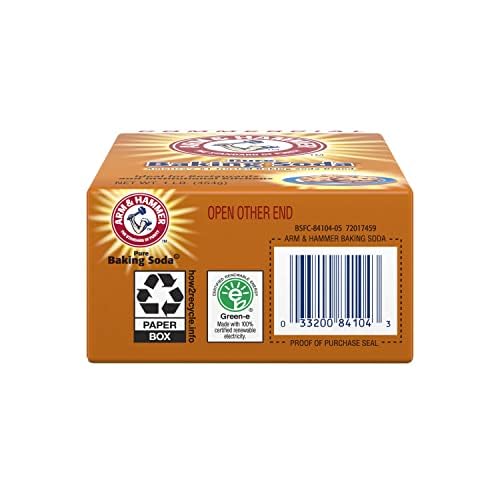 Arm & Hammer 33200-84104 Baking Soda, 16 oz (Pack of 24)