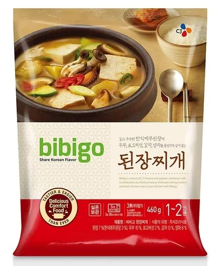 CJ Bibigo  Soybean Paste Stew, 비비고 된장찌게, 16.23oz -10 Pack