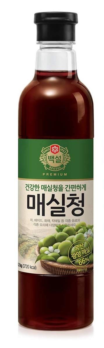 CJ Beksul All Purpose Plum Extract Syrup 매실청 2.2lb (9-pack)