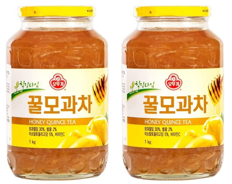 Ottogi Honey Quince Tea 1Kg, Set of 2