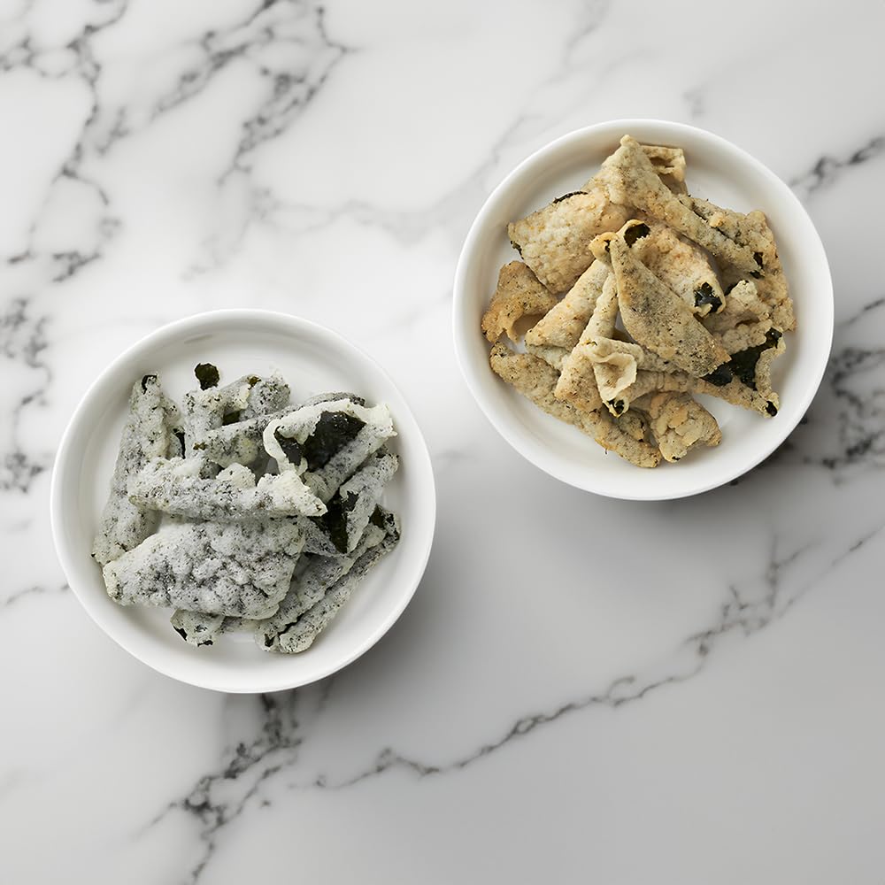 Dongwon YANGBAN Seaweed Chips | Classic Original Flavor | Authentic Korean Seaweed Nori Snack | Crispy and Light | Traditional Kimbugak (김부각) Snack (1.76 oz x 8 packs)