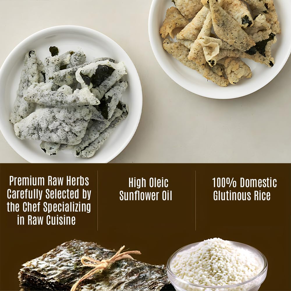 Dongwon YANGBAN Seaweed Chips | Classic Original Flavor | Authentic Korean Seaweed Nori Snack | Crispy and Light | Traditional Kimbugak (김부각) Snack (1.76 oz x 8 packs)