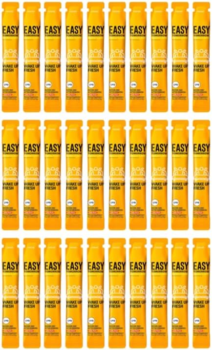 Easy Tomorrow Hangover Relief Jelly Stick, Mango Flavors, 30 Count, Party Recovery Aid, 상쾌한 30 Stick