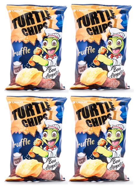 Turtle Chips Truffle Flavor 160g, 4 Pack