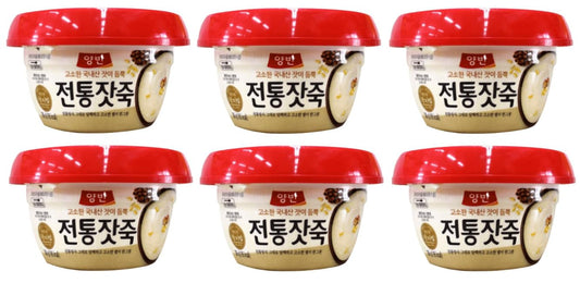 Dongwon Yangban Korean Rice Porridge with Pine Nut, 동원 양반 전통 잣죽285g, Pack of 6