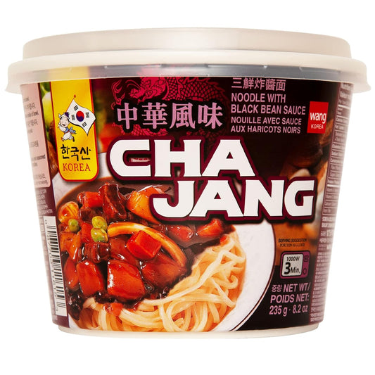 Wang Seafood Jjamppong Spicy Noodle Soup, pack of 6