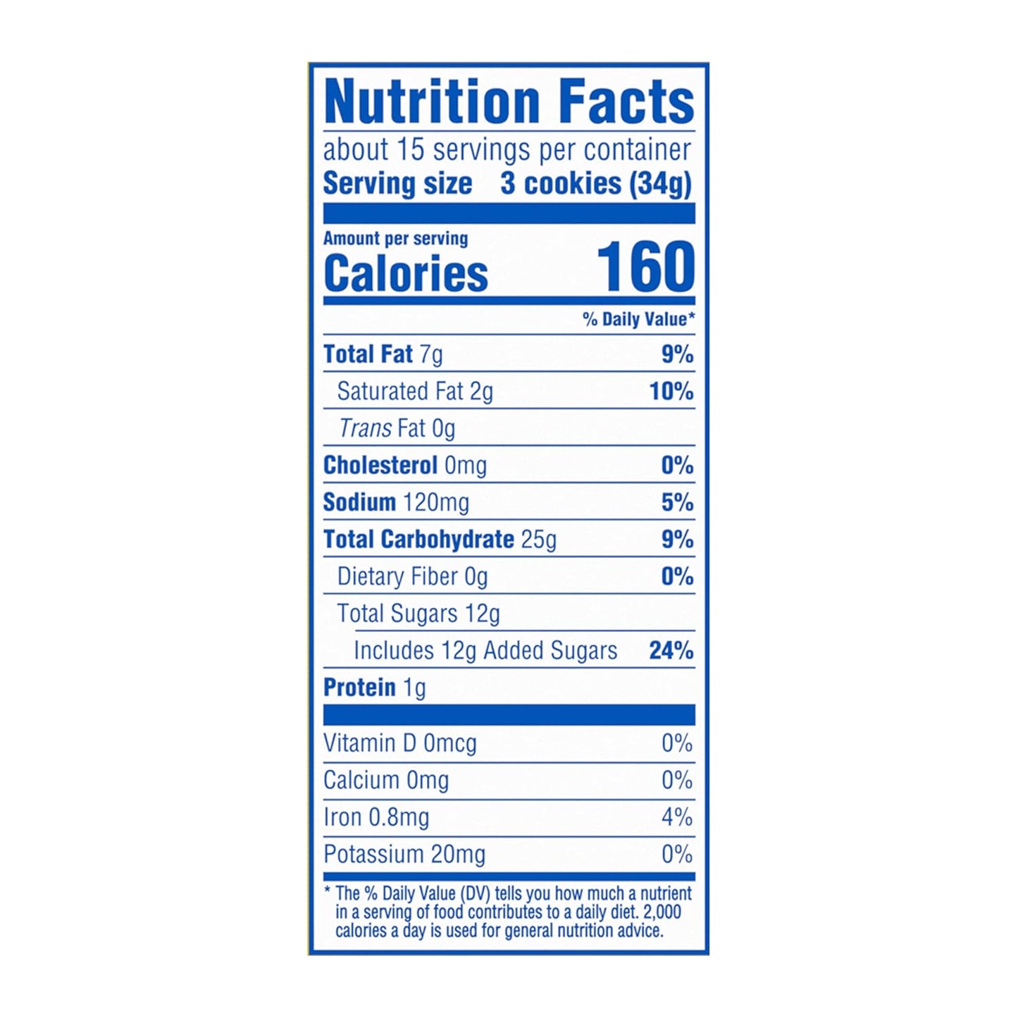 OREO Golden Sandwich Cookies, Family Size, 12 - 18.12 oz Packs