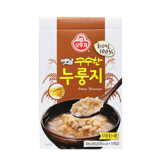Ottogi Scorched Rice Chip (2.1ozX5pack/case)구수한 누룽지(60gX5pack/1case) (4 CASES)