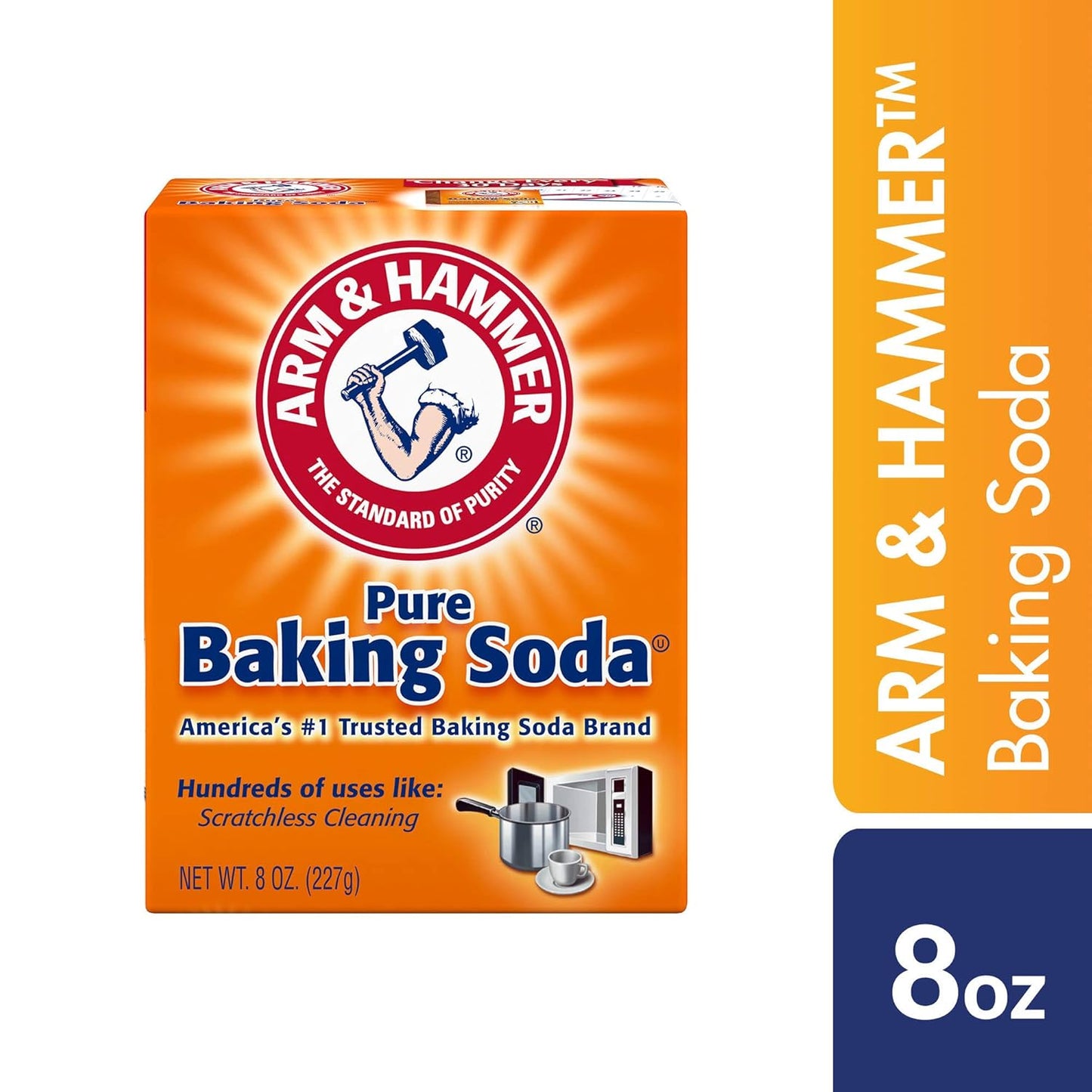 Arm & Hammer 33200-84104 Baking Soda, 16 oz (Pack of 24)