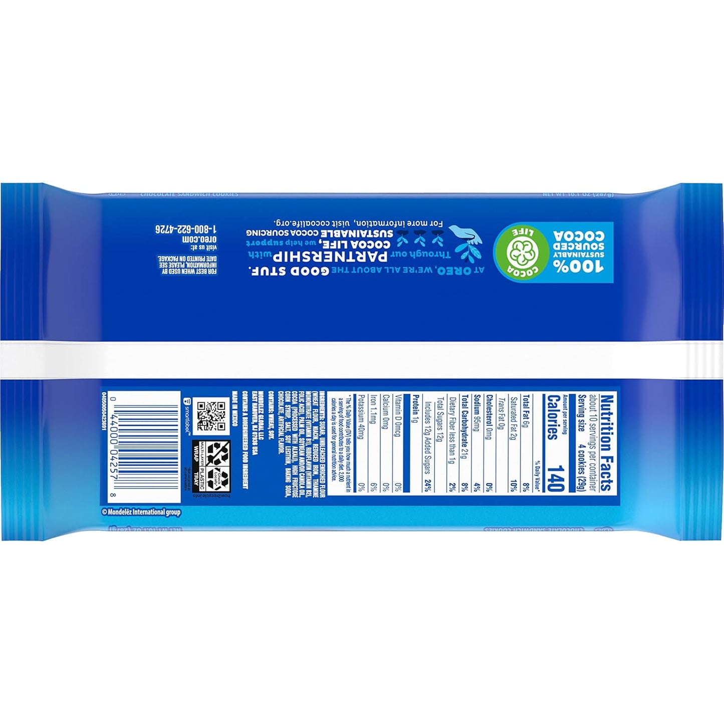 OREO Thins Chocolate Sandwich Cookies, 12 - 11.78oz Packs