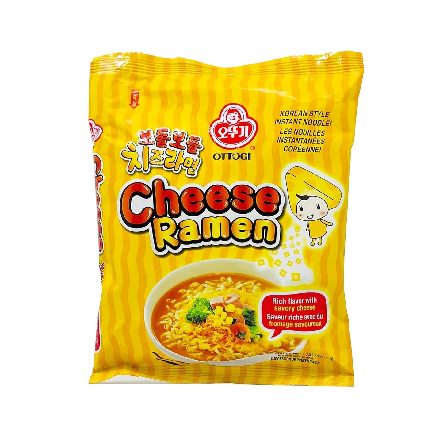 Ottogi Cheese Ramen 20Pack ,오뚜기 치즈라면 20PACK
