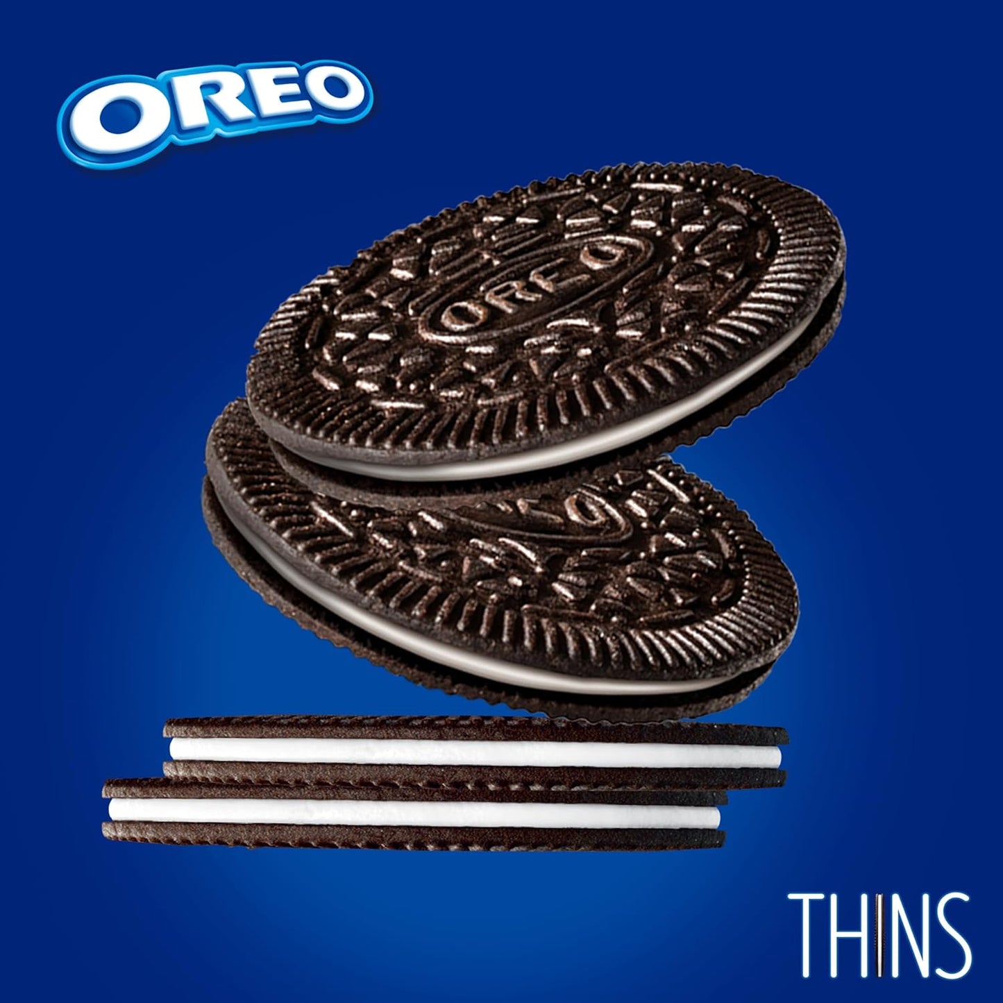 OREO Thins Chocolate Sandwich Cookies, 12 - 11.78oz Packs