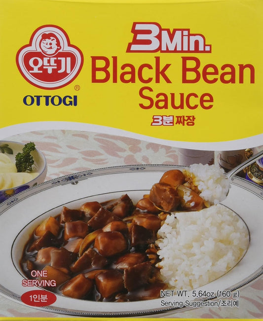 Ottogi 3.Min. Black Bean Sauce(5.64oz X 10 Packs), 오뚜기 3분 짜장