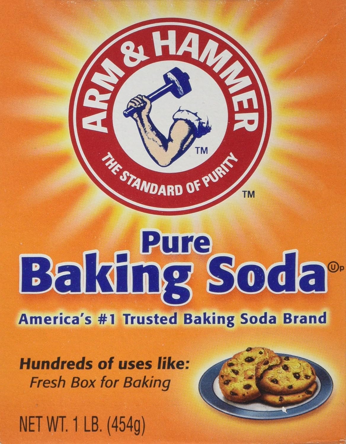 Arm & Hammer 33200-84104 Baking Soda, 16 oz (Pack of 24)